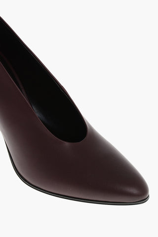 Leather Pumps PRUDENS with 9cm Covered Heel