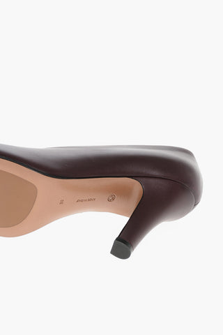 Leather Pumps PRUDENS with 9cm Covered Heel