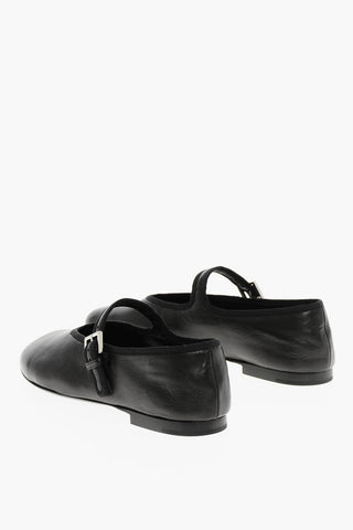 Leather BOHEME Mary Jane Ballet Flats
