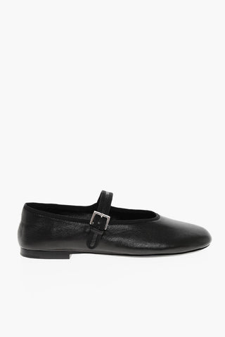 Leather BOHEME Mary Jane Ballet Flats