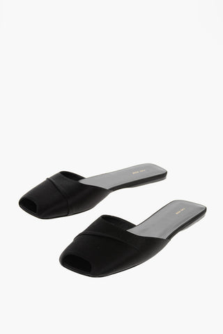 Satin MILLA Flat Mules