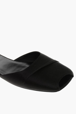 Satin MILLA Flat Mules