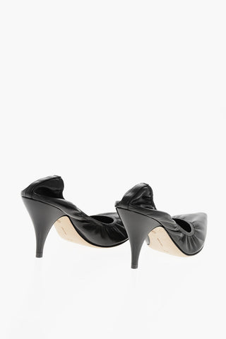 Pointed Leather Pumps LIISA 8cm Heel