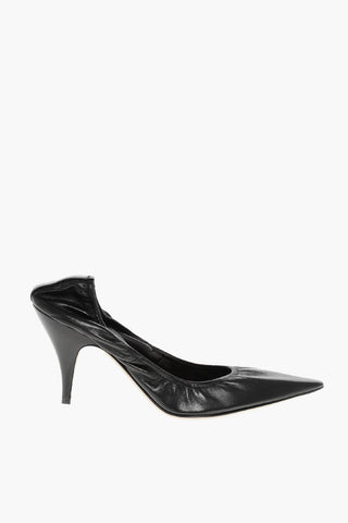 Pointed Leather Pumps LIISA 8cm Heel