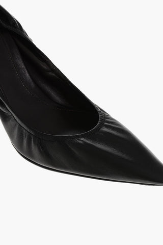 Pointed Leather Pumps LIISA 8cm Heel