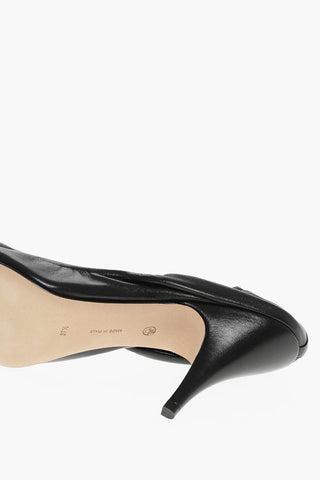 Pointed Leather Pumps LIISA 8cm Heel