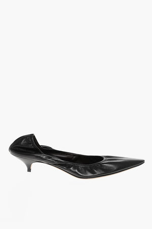 Pumps in Pelle LIISA con Tacco Kitten 4cm
