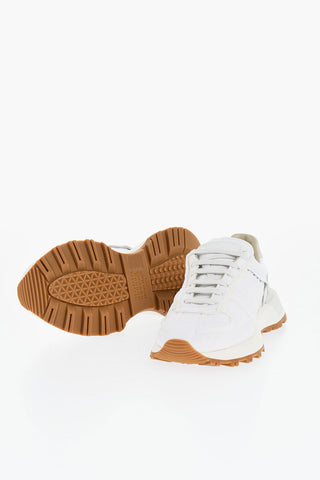 MM22 Sneakers Basse in Pelle e Tessuto