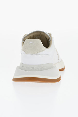 MM22 Sneakers Basse in Pelle e Tessuto