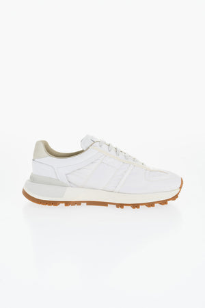 MM22 Low-Top-Sneaker aus Leder und Stoff