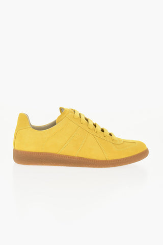 MM22 Sneakers Basse in Suede a Tinta Unita