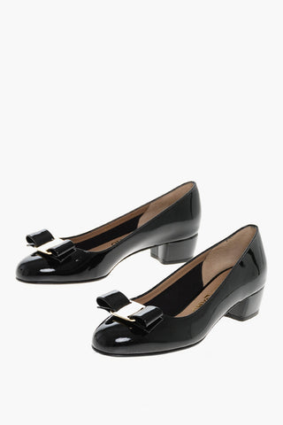 Pumps in Vernice VARA con Fiocco