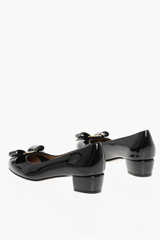 Pumps in Vernice VARA con Fiocco