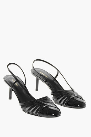 Slingbacks in Vernice EDYNA con Tacco a Spillo 6cm