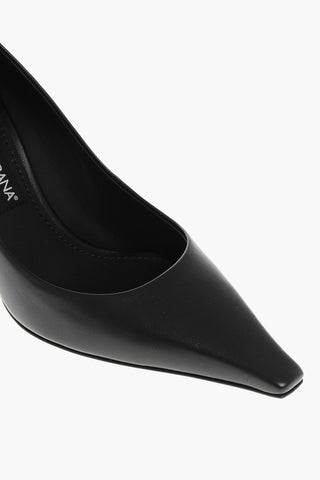Leather Pumps with Stiletto Heel 9cm