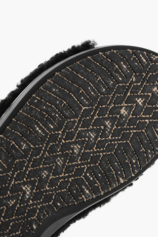 Shearling Slingback Sandals FUSSBETT