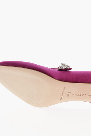 Satin MARIJANA Mary Jane Pumps 7cm