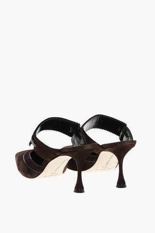 Wildleder Mules BRONTIAMUSA mit Spulenabsatz 7cm
