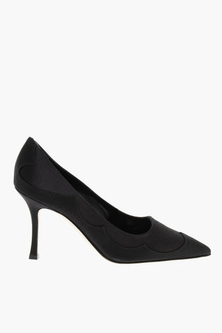 Double-layered FABRAKAHI Pumps 9cm