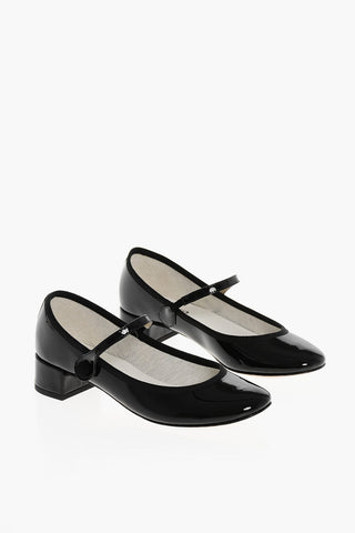 Lack Mary-Jane-Pumps ROSE mit 3,5 cm Kitten-Absatz
