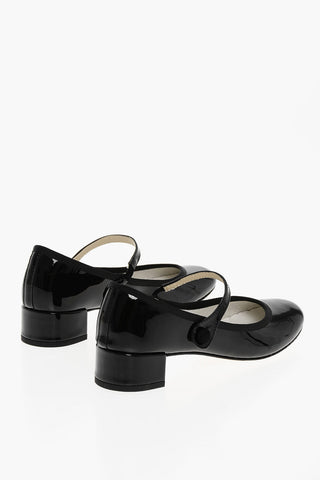 Lack Mary-Jane-Pumps ROSE mit 3,5 cm Kitten-Absatz
