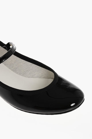 Lack Mary-Jane-Pumps ROSE mit 3,5 cm Kitten-Absatz
