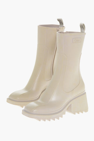 Stivaletti in Gomma BETTY con Zip Interna 7cm