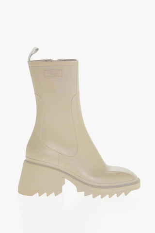 Stivaletti in Gomma BETTY con Zip Interna 7cm