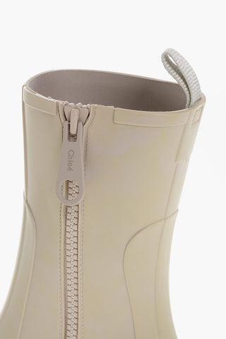 Stivaletti in Gomma BETTY con Zip Interna 7cm