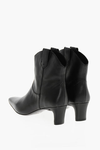 Leather WALLY Western Booties 5cm