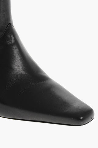 Leather WALLY Western Booties 5cm