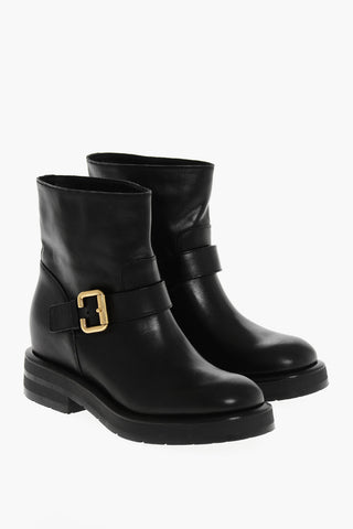 Leather CODDINGTON Biker Booties