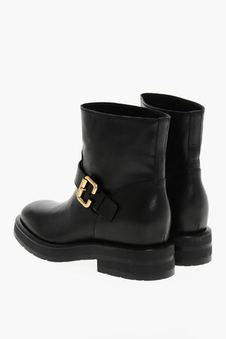 Leather CODDINGTON Biker Booties