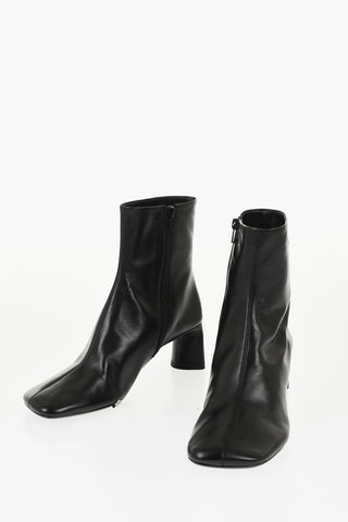 Stivaletti in Pelle DUTYFREE con Zip Interna 6cm