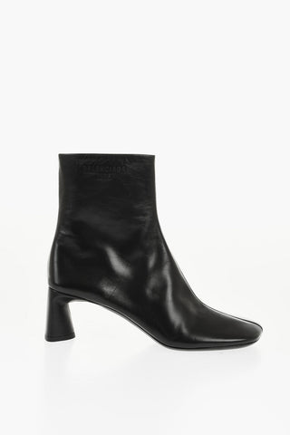 Stivaletti in Pelle DUTYFREE con Zip Interna 6cm