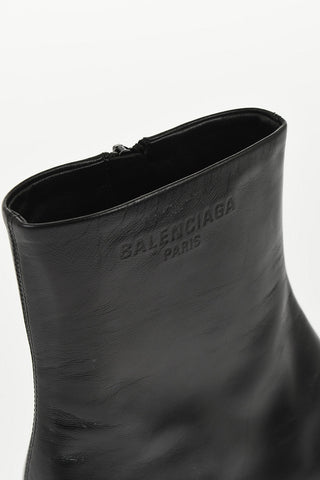 Stivaletti in Pelle DUTYFREE con Zip Interna 6cm