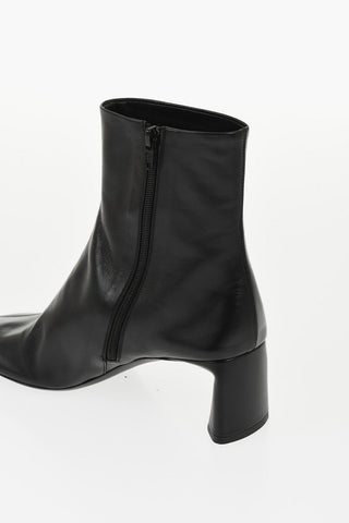 Stivaletti in Pelle DUTYFREE con Zip Interna 6cm