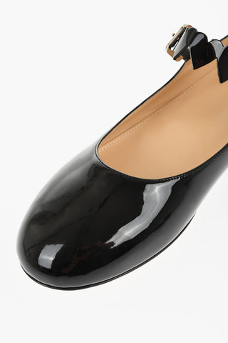 에나멜 메리 제인 발레 플랫 PETIT COEUR