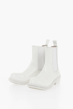 Leather Chelsea Ankle Boots FIREMAN