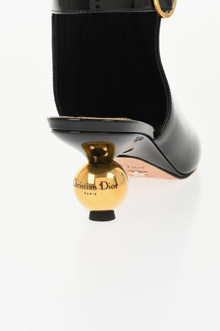 Patent Leather IDOL Boots with Statement Heel and Cut-outs 6cm