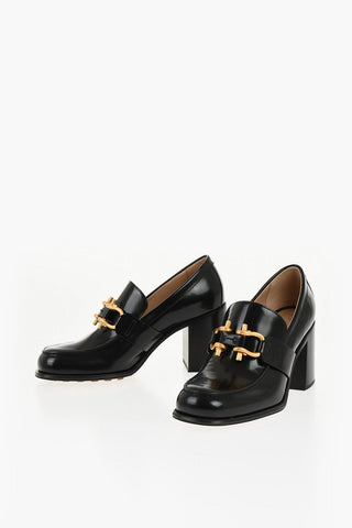 Leather ASTAIRE Loafers with Statement Detail 7cm