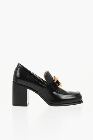 Leather ASTAIRE Loafers with Statement Detail 7cm