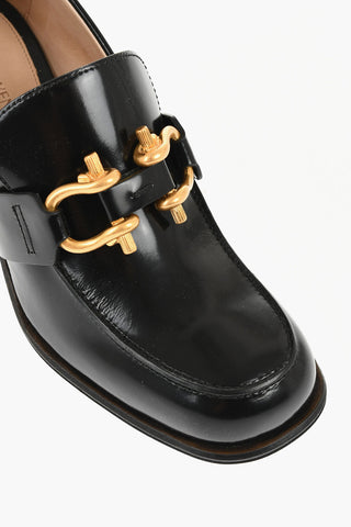 Leather ASTAIRE Loafers with Statement Detail 7cm