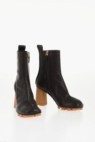 Nappa Ankle Boots SHORE with Internal Zip 9cm