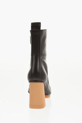 Nappa Ankle Boots SHORE with Internal Zip 9cm