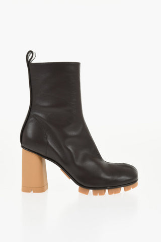 Nappa Ankle Boots SHORE with Internal Zip 9cm