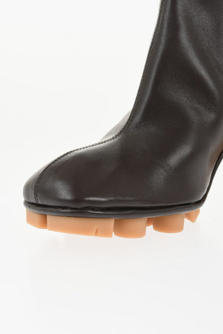 Nappa Ankle Boots SHORE with Internal Zip 9cm