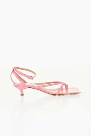 인프라디토 샌들 LOUNGE 가죽 발목 스트랩 4cm