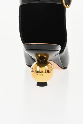 Patent Leather IDOL Booties with Statement Heel and Cut-outs 6cm