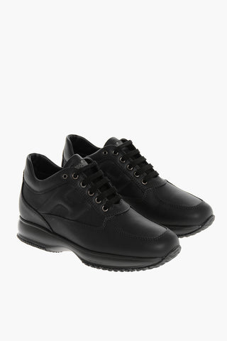 Sneakers Allacciate INTERACTIVE in Pelle